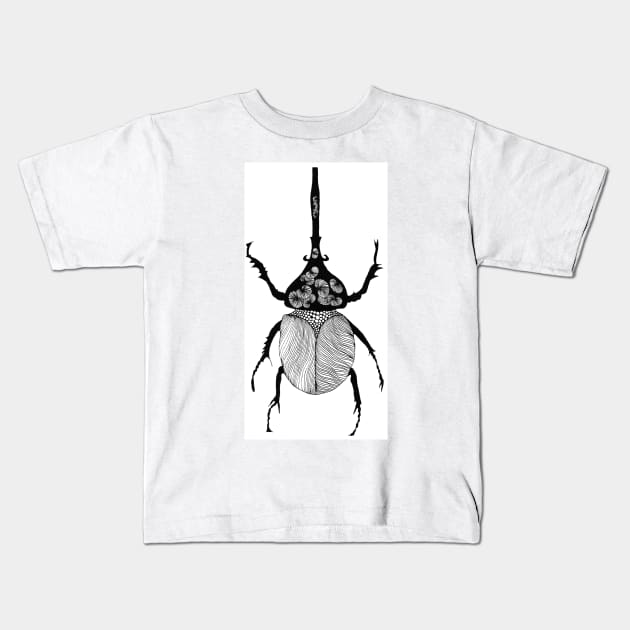 bug I Kids T-Shirt by sukitop